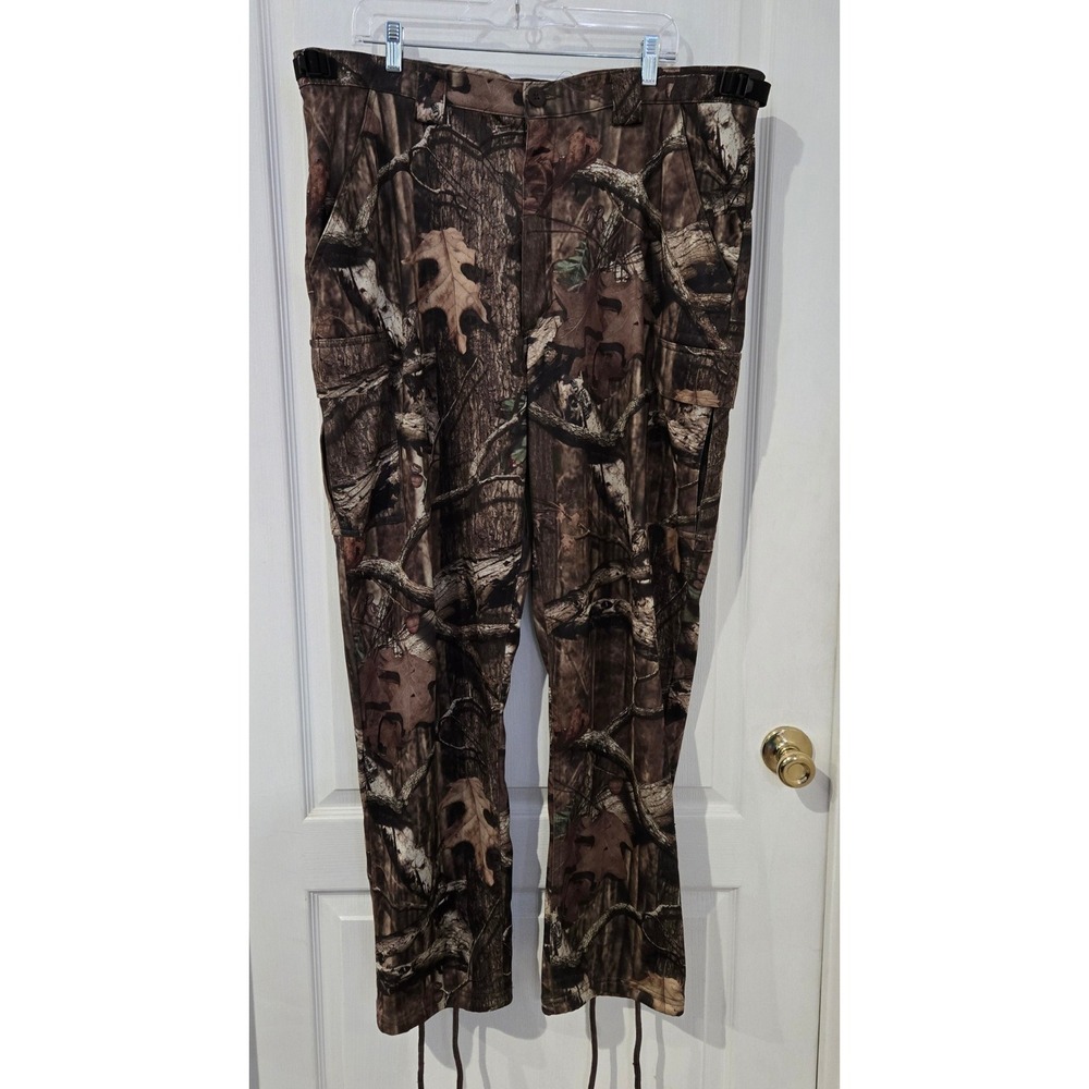 ScentLok Hunting Pants Mens XL Brown Camo Excellent Break-Up Infinity Cargo